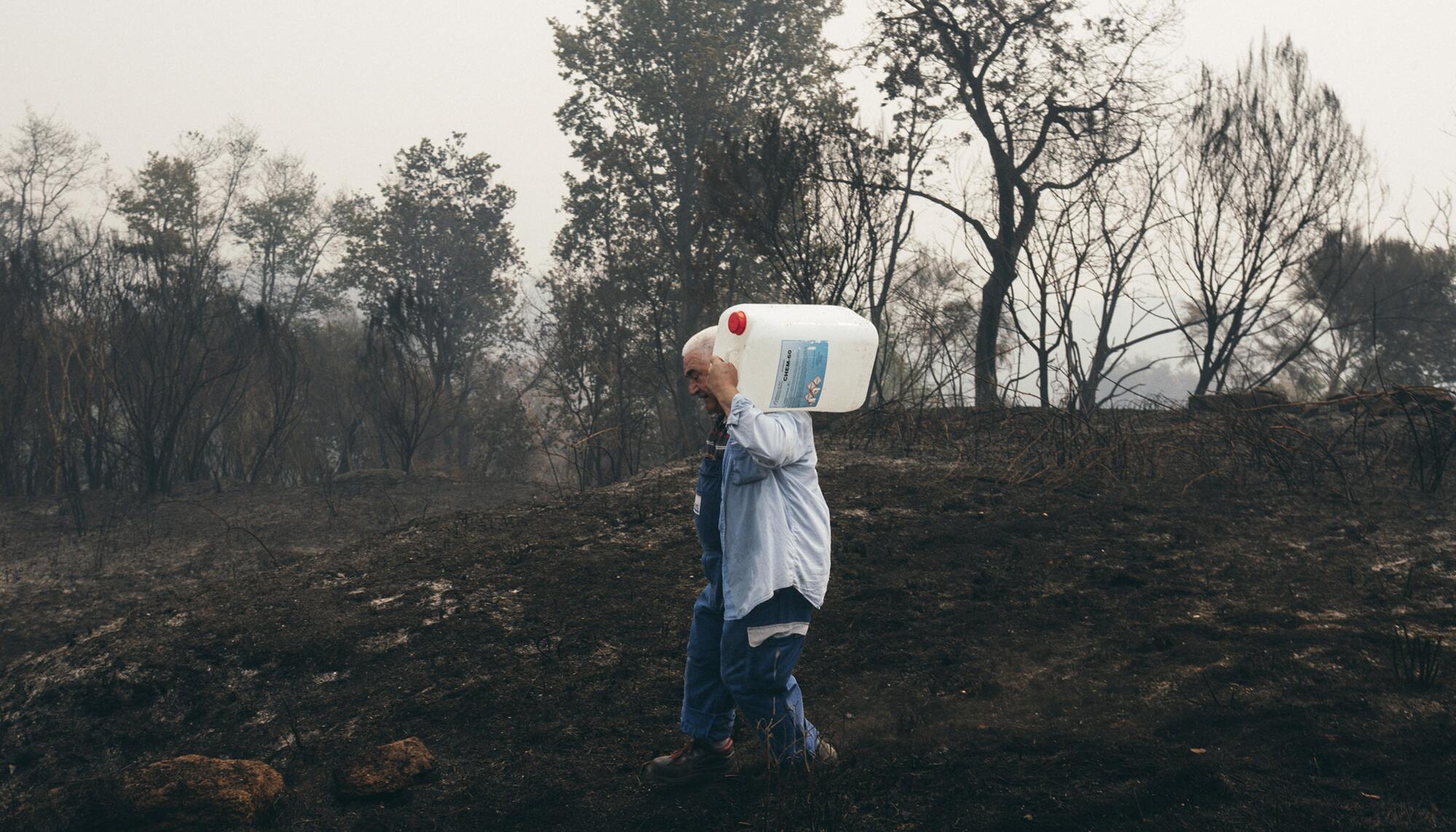 Incendio en Carballeda de Avia Ourense 2 - 1